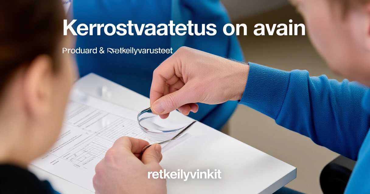 Kerrosvaatetus on avain