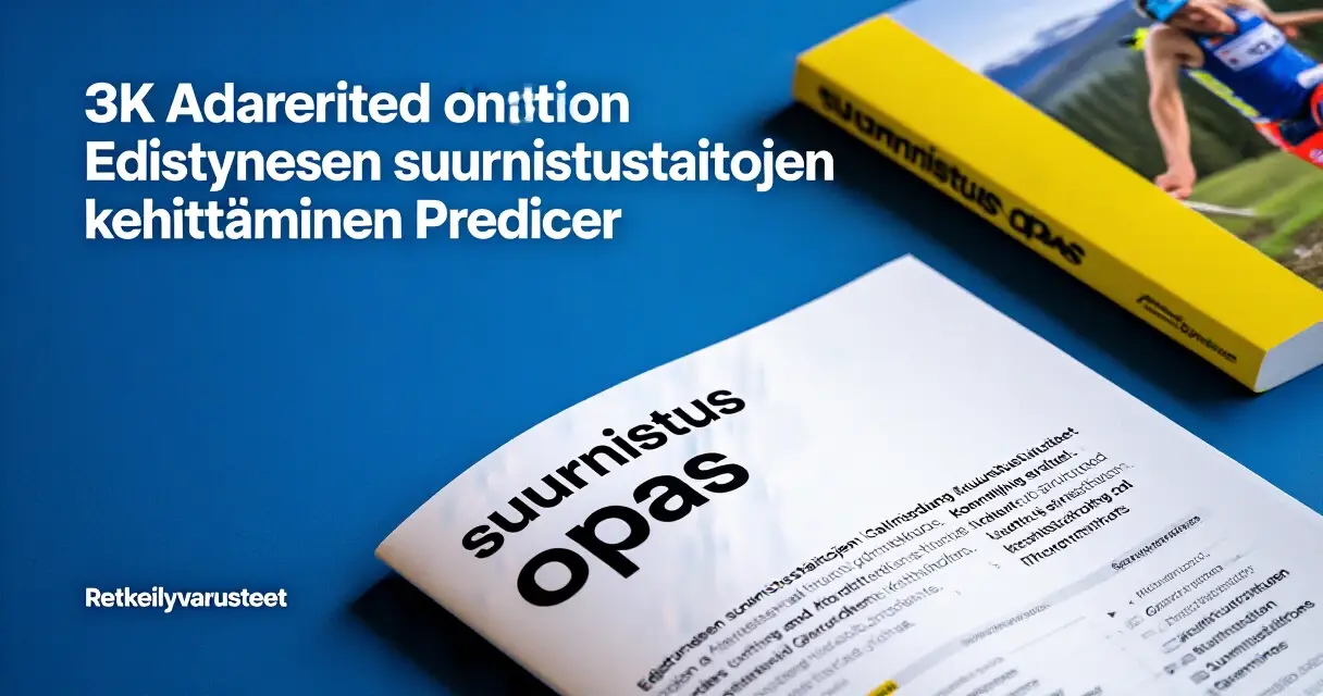 Edistyneiden suunnistustaitojen kehittäminen