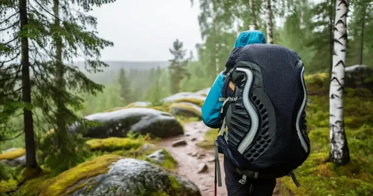 Paras retkeilyreppu selkäpaneelin ilmankiertoon kosteilla kesäreiteillä 2026