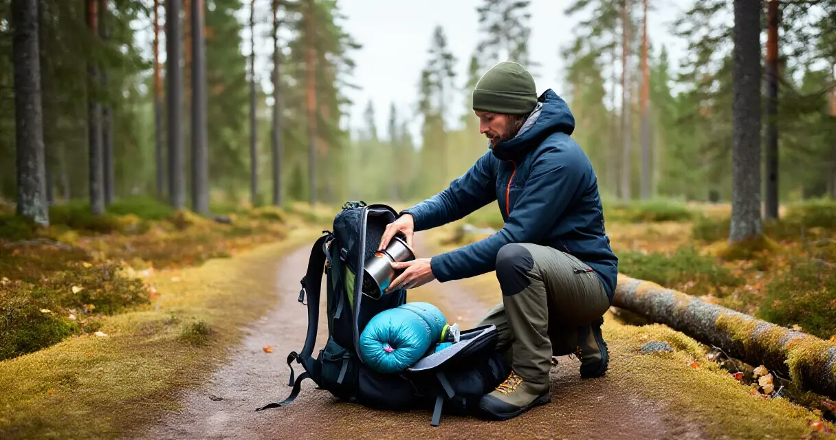 Kuinka pakata retkireppu oikein: painonjakauma selkeästi